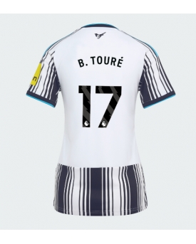Newcastle United Bazoumana Toure #17 Maglia Gara Casa Repliche 2026-27 Donna Maniche Corte Newcastle United Bazoumana Toure #17 Maglia Gara Casa Repliche 2026-27 Donna Maniche Corte